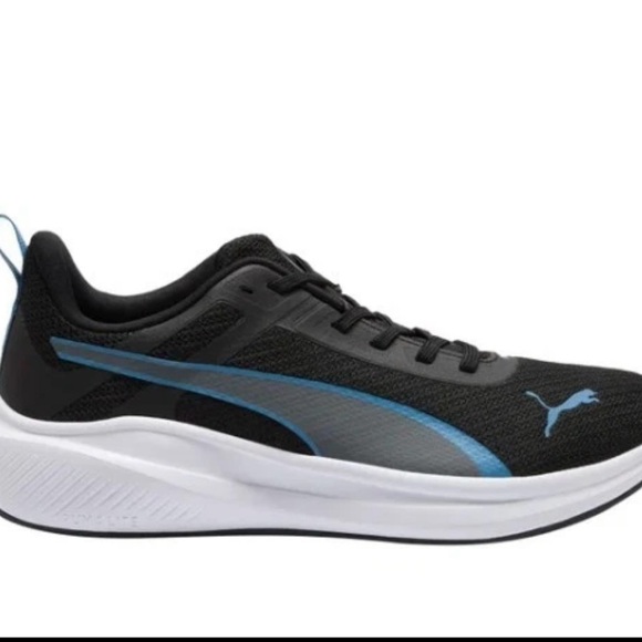 Puma Black and Blue Men’s Athletic Sneakers Sz 8.5 - Picture 2 of 9